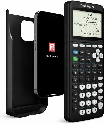 TI-84 Plus CE Style Hidden Phone Case for Graphing Calculator